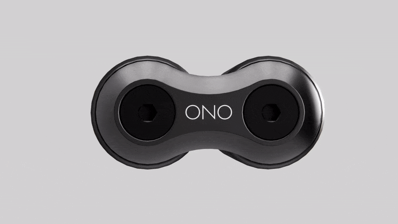 Black ONO Roller - (The Original) Handheld Fidget Toy for Adults